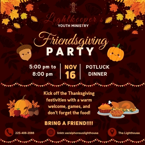 Youth Friendsgiving 11-16